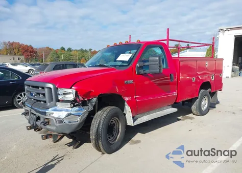 2004 Ford F-350 Xl/Xlt from USA, damaged, VIN 1FDSF35L14ED13221